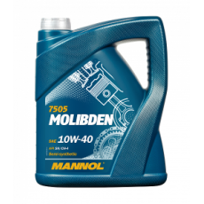 картинка MANNOL MOS  SAE 10W-40 (7505) Полусинтетическое моторное масло с молибденом 4л. от интернет-магазина "АВТОИМПЕРИЯ", 4036021404301