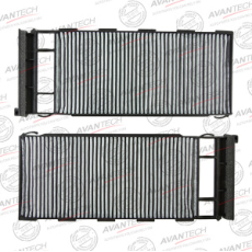 картинка Фильтр салонный АС-203C/ACF203EX SET(2pcs) двойной F0RCE от интернет-магазина "АВТОИМПЕРИЯ", 4607170948932