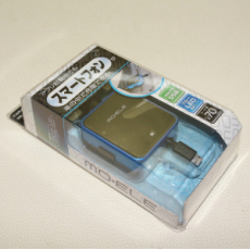 картинка Зарядка для смартфона Carmate  Micro USB 1.2A, автомобильная, черный-синий от интернет-магазина "АВТОИМПЕРИЯ", 4973007413998