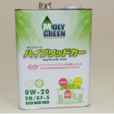 картинка MOLY GREEN HYBRID  SN/GF-5  0W-20  4л. от интернет-магазина "АВТОИМПЕРИЯ", 4989115090730