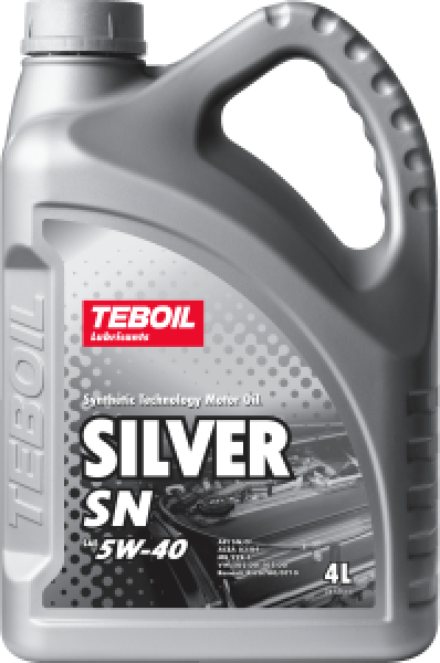 картинка TEBOIL Silver SN 5W-40, полусинтетическое моторное масло, 1/4 л, бан. от интернет-магазина "АВТОИМПЕРИЯ", 4610080405570