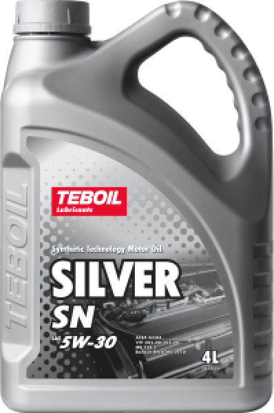 картинка TEBOIL Silver SN 5W-30, полусинтетическое моторное масло, 1/4 л, бан. от интернет-магазина "АВТОИМПЕРИЯ", 4610080405556