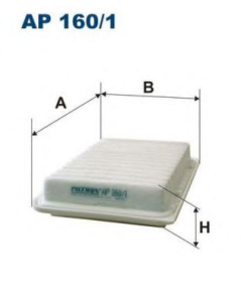 картинка Фильтр воздушный  A-1013  (17801-21050/17801-0D060) AP160/1 FILTRON от интернет-магазина "АВТОИМПЕРИЯ", 