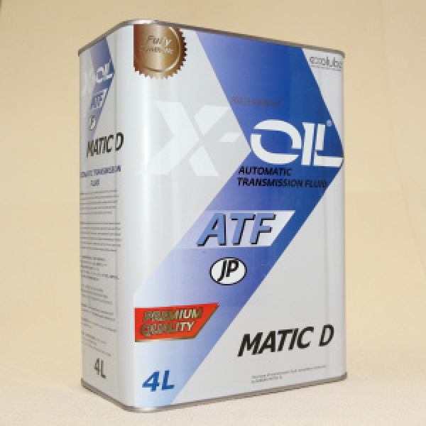 картинка X-OIL  ATF  MATIC D   4л от интернет-магазина "АВТОИМПЕРИЯ", 8809392710502