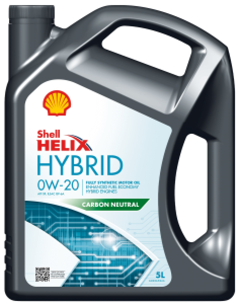 картинка SHELL  HELIX   HYBRID  0W-20 API SP, ILSAC GF 6A  5л. от интернет-магазина "АВТОИМПЕРИЯ", 5011987081055